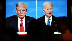 Ni las mentiras de Donald Trump salvan a Joe Biden, dicen analistas.