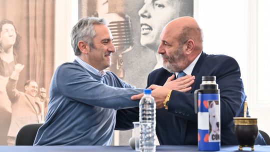 Santiago Cúneo y Andrés Larroque.