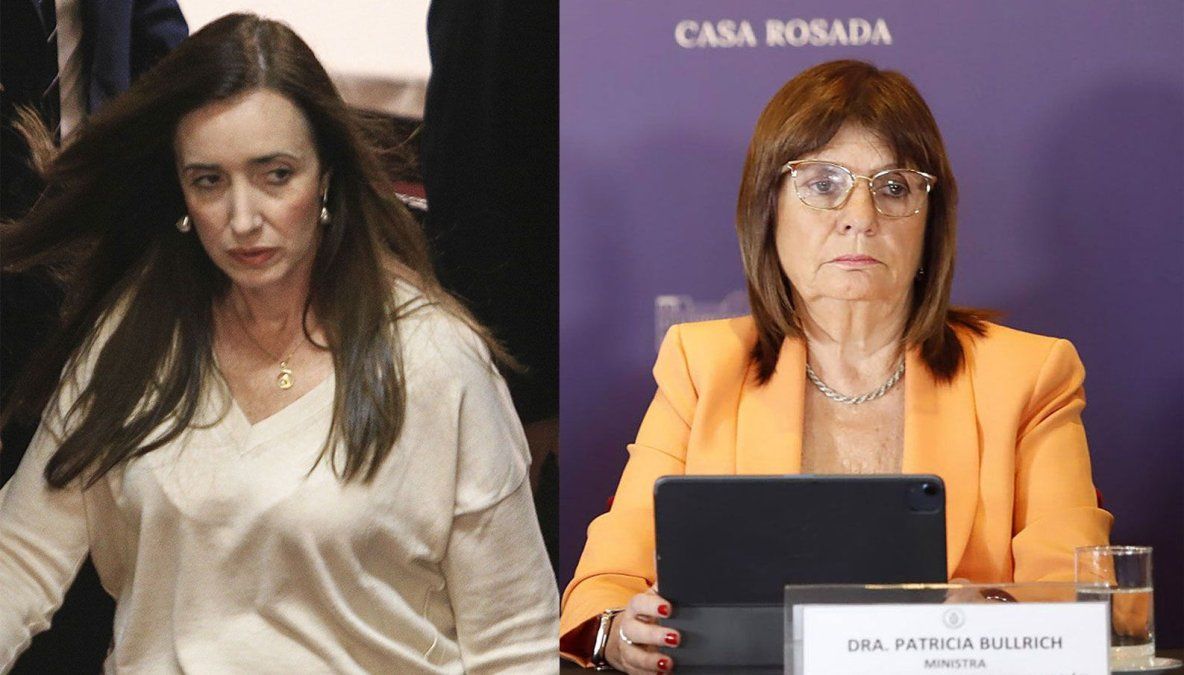 Victoria Villarruel tuvo un duro cruce con Patricia Bullrich por las leyes sobre moratoria jubilatoria y discapacidad. Victoria Villarruel tuvo un duro cruce con Patricia Bullrich por las leyes sobre moratoria jubilatoria y discapacidad.