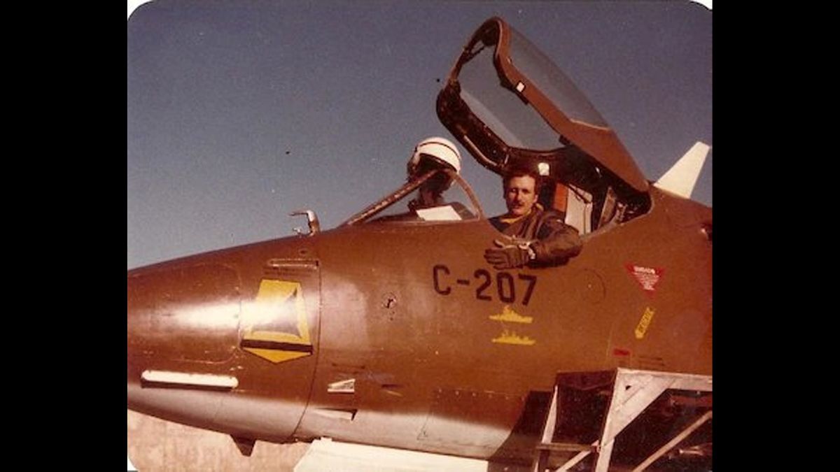 El veterano de Malvinas, Carlos Rinke. El veterano de Malvinas, Carlos Rinke. 