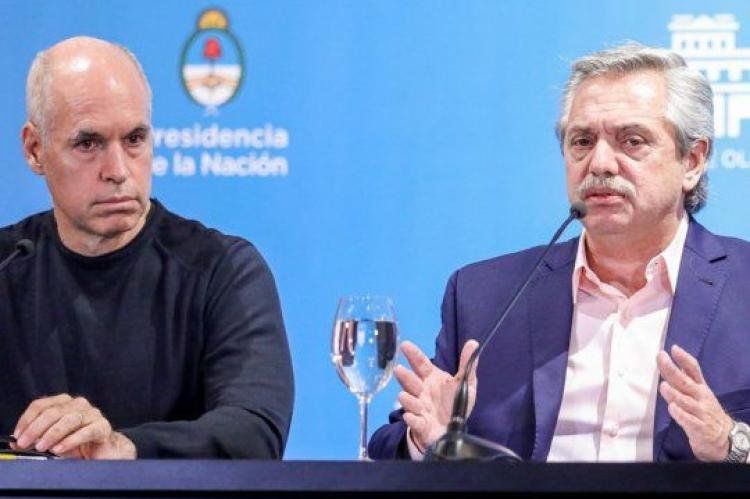 Larreta avisó a través de una carta que no asistirá a ninguna reunión.