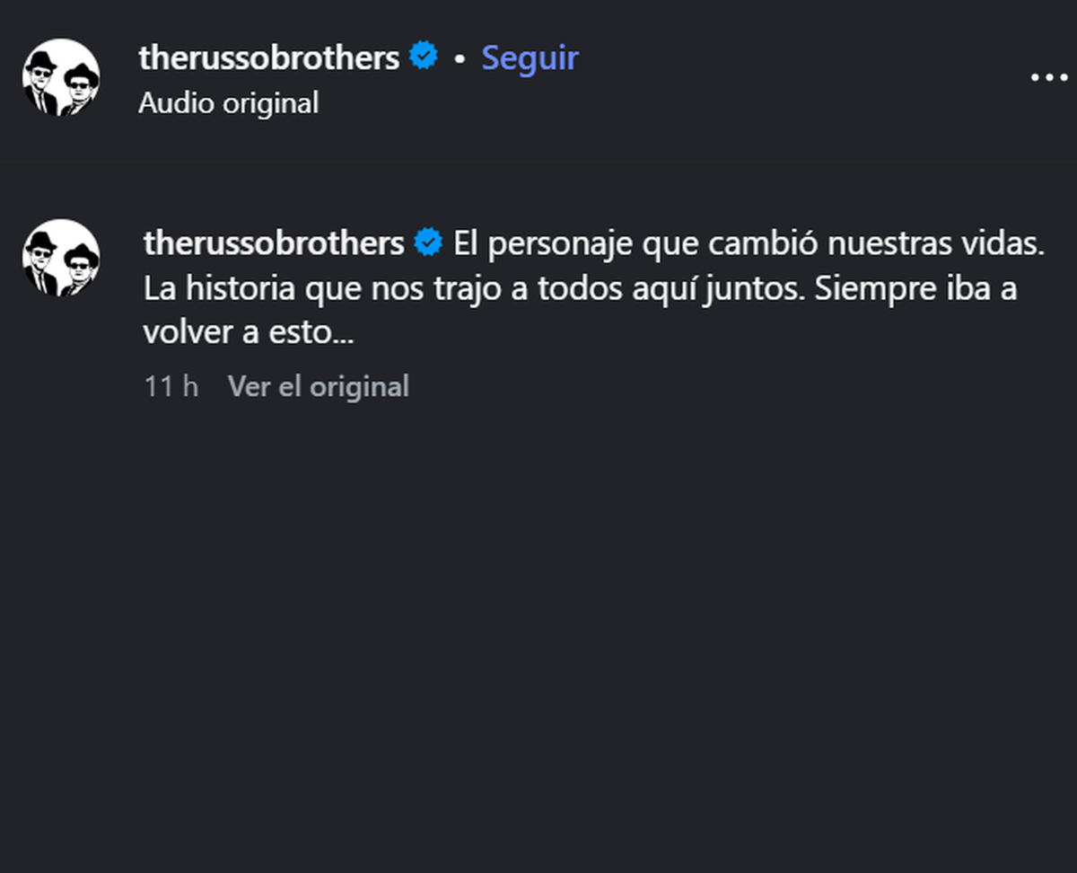 Los Russo ya hablaron. Los Russo ya hablaron.