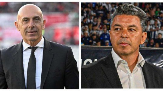 Gustavo Yarroch y Marcelo Gallardo Gustavo Yarroch y Marcelo Gallardo