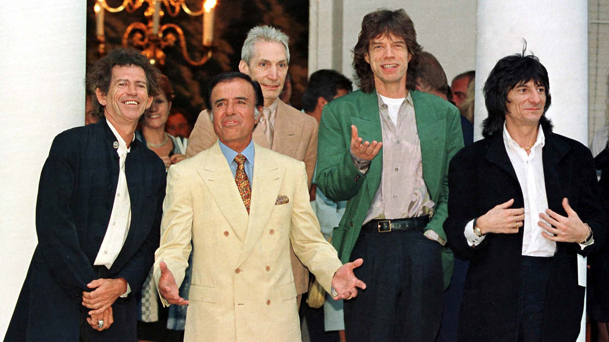 Vuelven los 90 con Milei: el recuerdo de Menem y los Rolling Stones en Olivos Vuelven los 90 con Milei: el recuerdo de Menem y los Rolling Stones en Olivos
