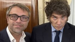 Federico Furiase y Javier Milei necesitan cumplir con la meta de US$50.000 millones en reservas brutas.