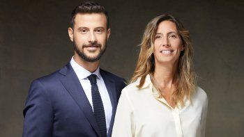Diego Leuco y Luciana Geuna conducen Telenoche en El Trece Diego Leuco y Luciana Geuna conducen Telenoche en El Trece