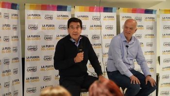 Carlos Melconián y Néstor Grindetti Carlos Melconián y Néstor Grindetti