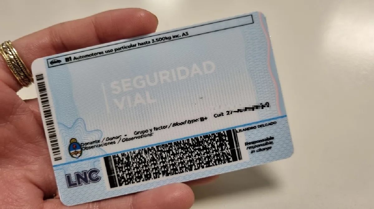 Licencia de conducir Nuevo requisito clave para circular