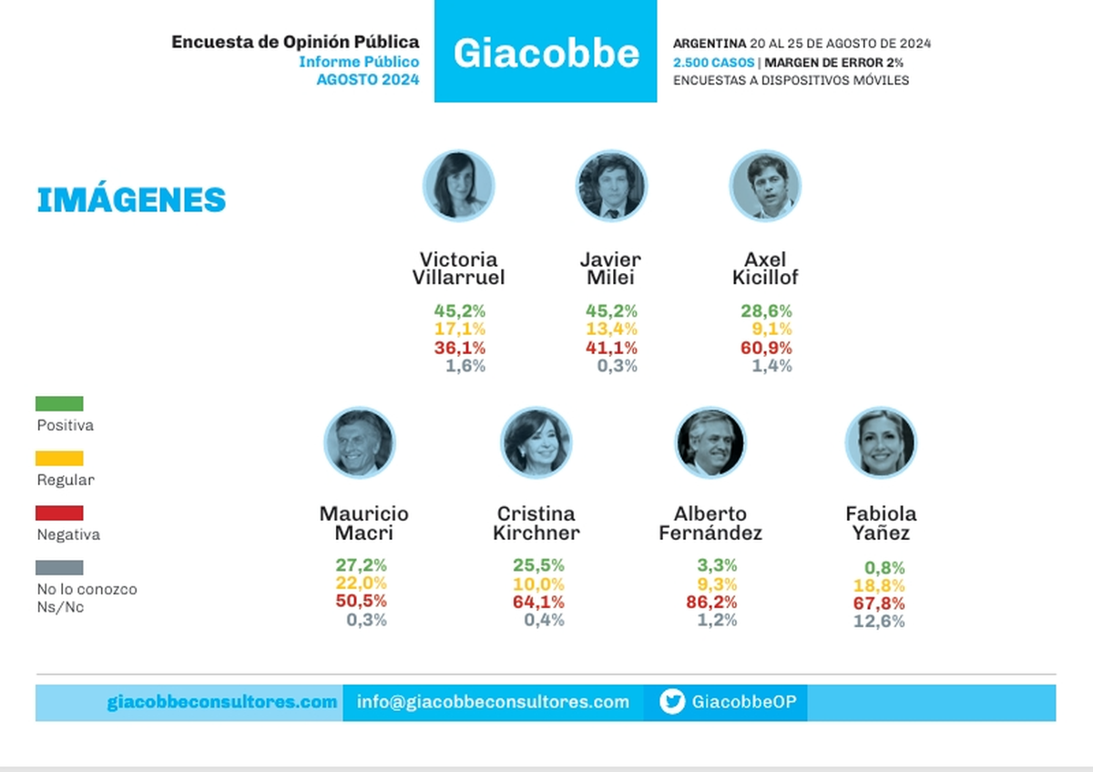Panorama general de la imagen de los principales dirigentes. Panorama general de la imagen de los principales dirigentes.
