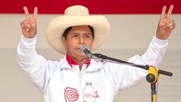 Pedro Castillo, presidente de Perú.