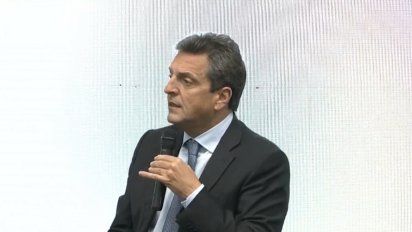 Sergio Massa y un mensaje al interior del Frente de Todos