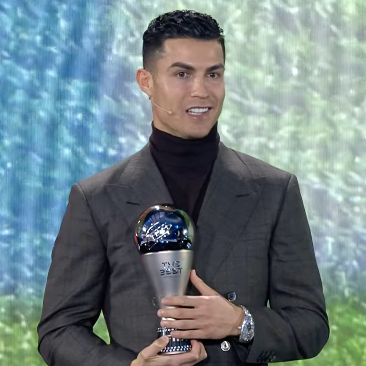 Cristiano Ronaldo y un premio inesperado.
