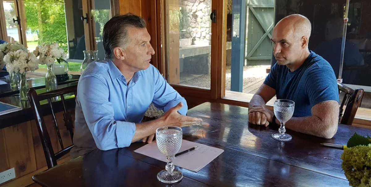 Larreta minimizó la cumbre con Mauricio Macri en Cumelén.