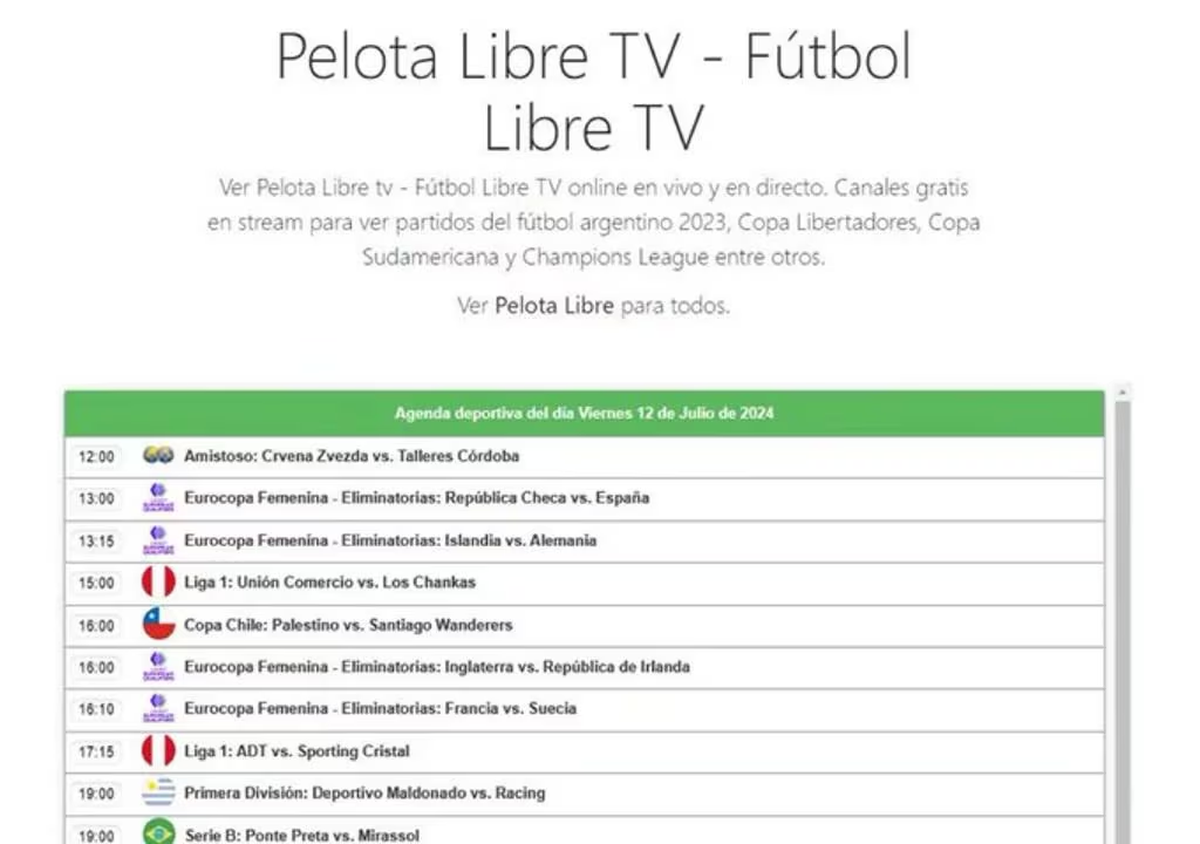 Triunfo de la piratería, de la mano de Pelota Libre. Triunfo de la piratería, de la mano de Pelota Libre.