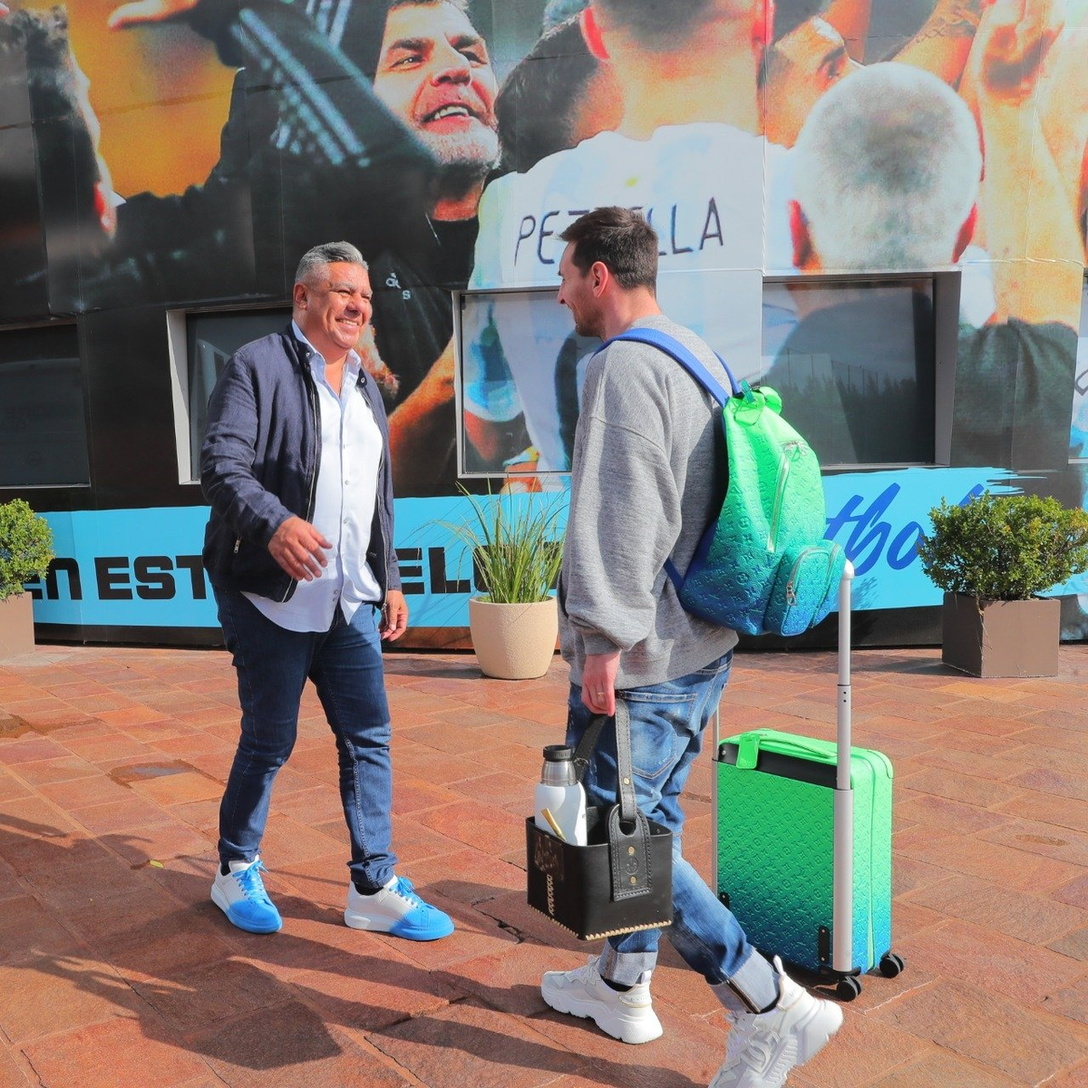 Chiqui Tapia deja de lado el fútbol argentino y se enfoca únicamente en la Selección. (Foto: Twitter @tapiachiqui).