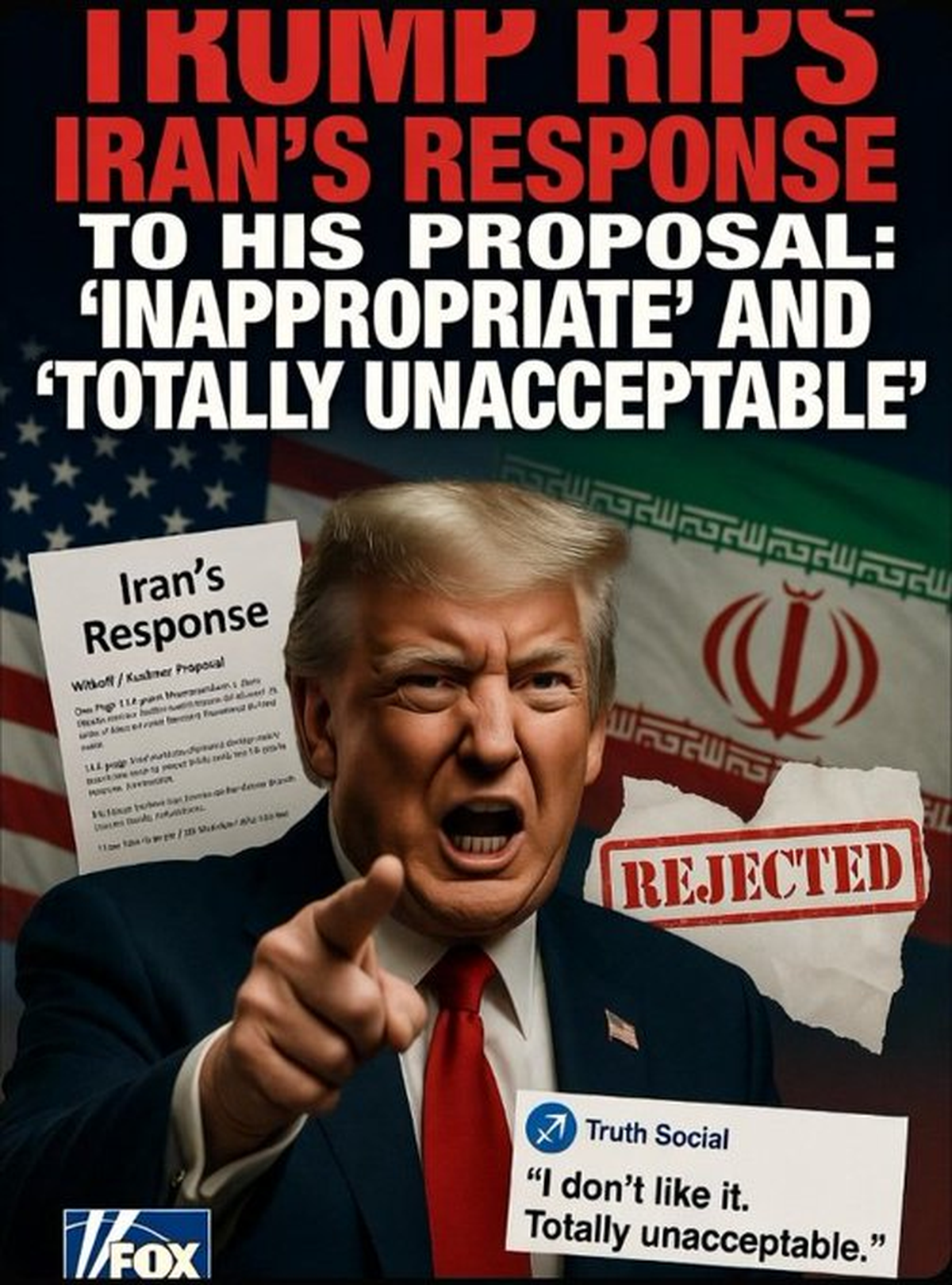 La cadena informativa conservadora Fox enfatiza la negativa de Donald Trump La cadena informativa conservadora Fox enfatiza la negativa de Donald Trump