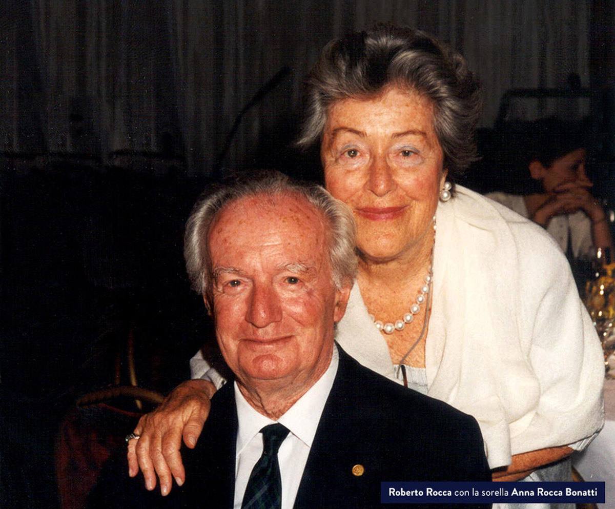 Hermanos Roberto Rocca y Anna Rocca Bonnati. Hermanos Roberto Rocca y Anna Rocca Bonnati.