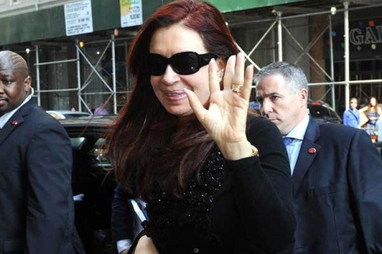 Cristina se fue a Santa Cruz (Imagen de archivo).