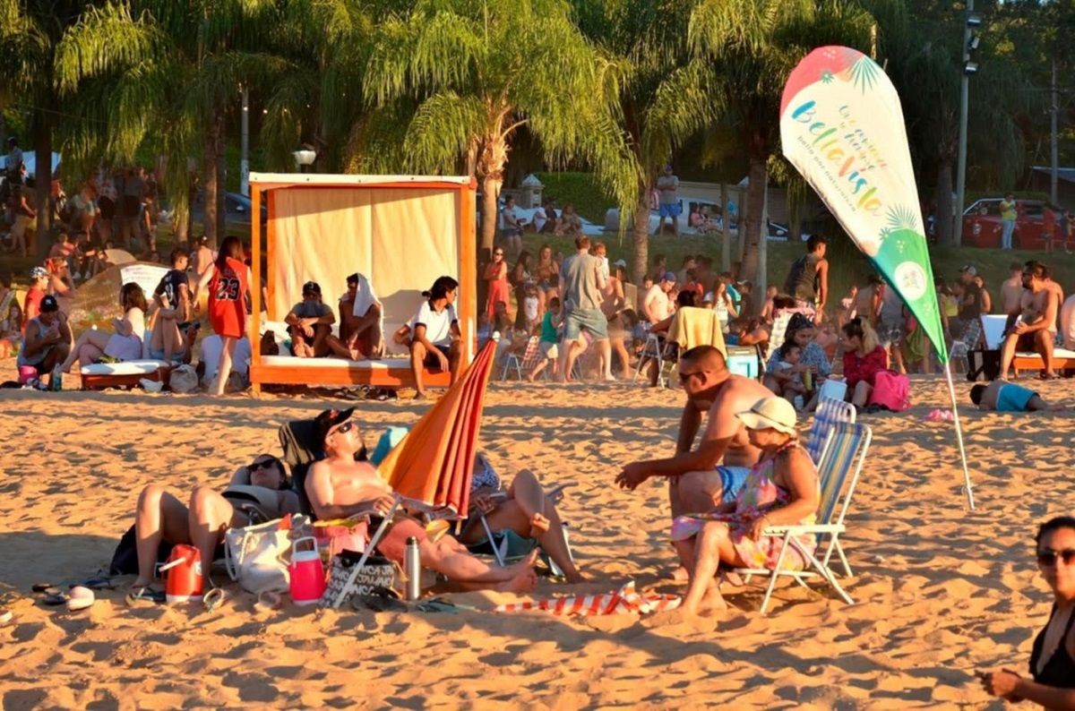 Los correntinos tuvieron valor para enfrentar el sol y las altas temperaturas