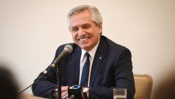 Alberto Fernández en conferencia de prensa al finalizar su gira por USA.