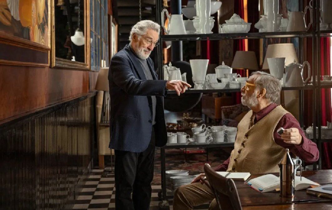 El considerable gesto de Robert De Niro con Luis Brandoni. (Foto: Star+) El considerable gesto de Robert De Niro con Luis Brandoni. (Foto: Star+)