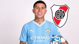 River espera una fortuna por la venta de Enzo Fernández al Manchester City.&nbsp;