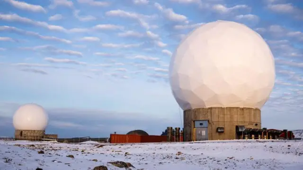 Base espacial Pituffik de USA en Groenlandia. Base espacial Pituffik de USA en Groenlandia.