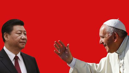 Carrera por la tregua entre Francisco y Xi Jinping