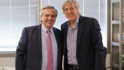 Alberto Fernández recibió al empresario farmacéutico Alejandro Roemmers