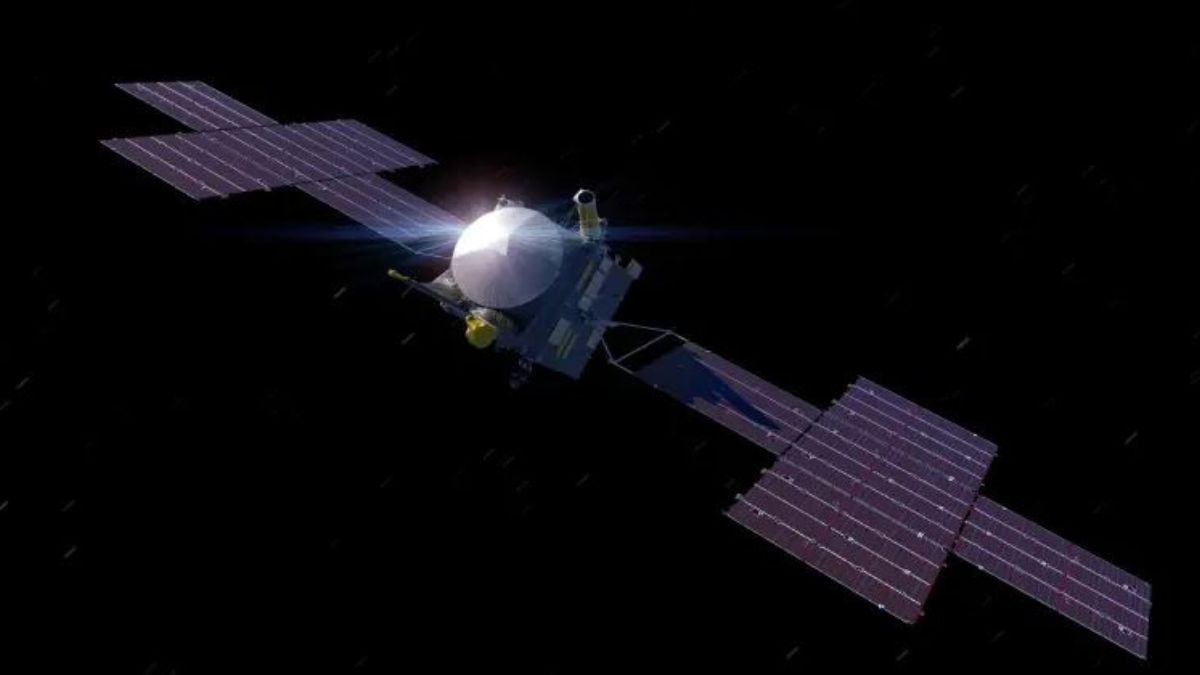 La nave espacial Psyche está más cerca de su objetivo. La nave espacial Psyche está más cerca de su objetivo.