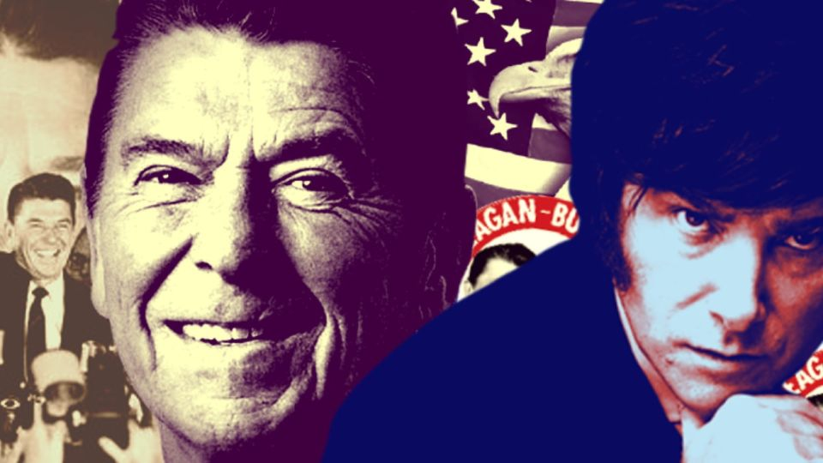 Ronald Reagen y Javier Milei