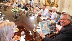 Alberto F. se reunió con representantes de DDHH: Siempre voy a recibirlos