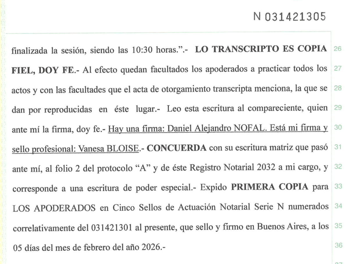 Fuente: La Justa / Natalia Vorosin Fuente: La Justa / Natalia Vorosin