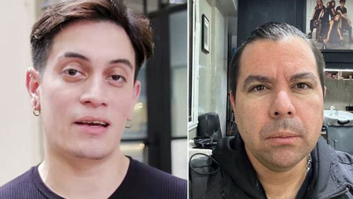 Germán Medina a la izquierda y Abel Guzmán a la derecha. Germán Medina a la izquierda y Abel Guzmán a la derecha.