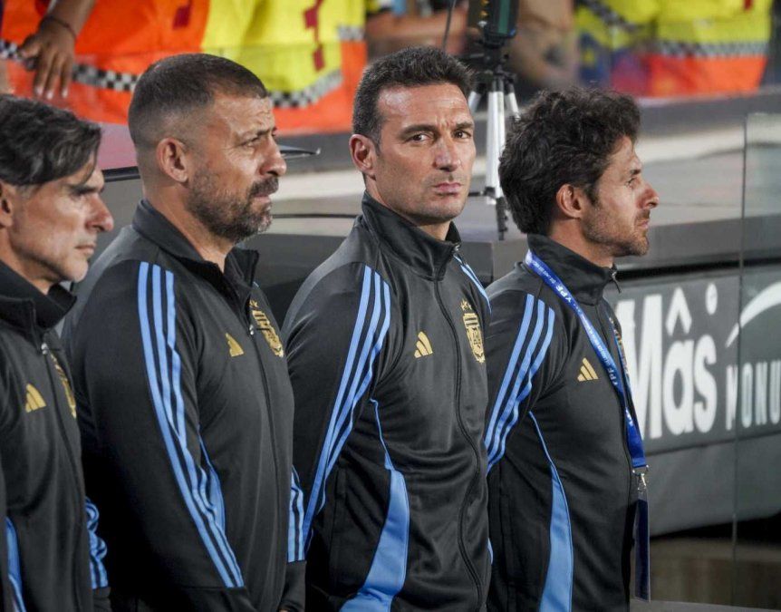Lionel Scaloni, entrenador de la Selección Argentina Lionel Scaloni, entrenador de la Selección Argentina