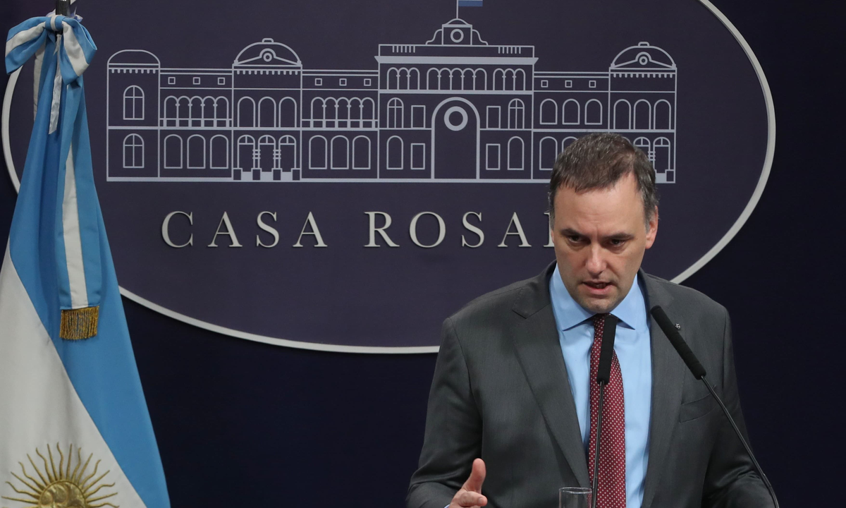 Adorni rechazó a la ANP. Adorni rechazó a la ANP. 