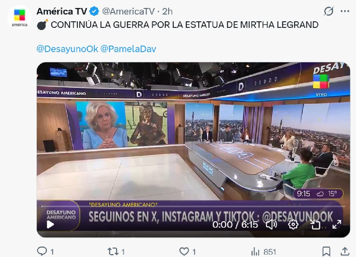 Daniel Merelo, autor de la estatua de Mirtha Legrand, rompió el silencio tras las críticas de la conductora. Daniel Merelo, autor de la estatua de Mirtha Legrand, rompió el silencio tras las críticas de la conductora.