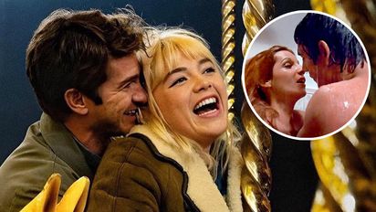 Andrew Garfield y Florence Pugh tuvieron un momento 