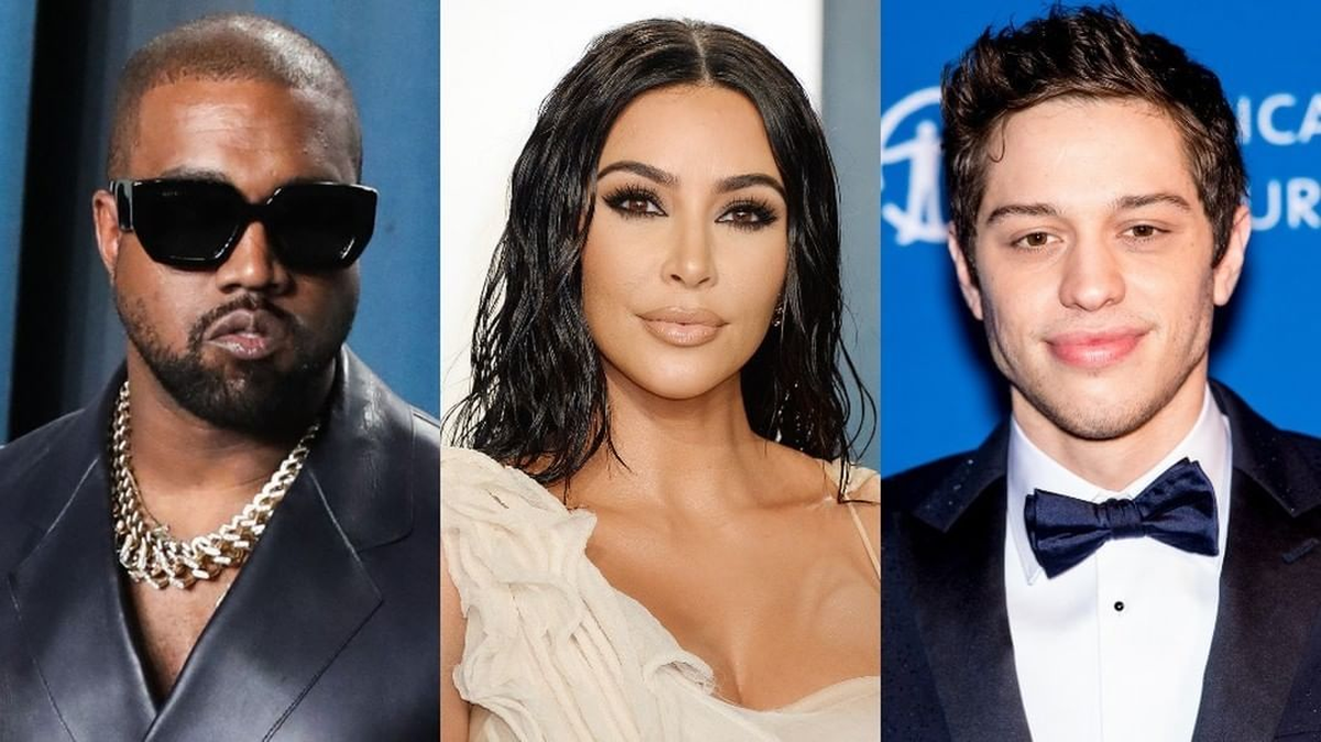 Kim Kardashian se separó de Pete Davidson y West abrió la polémica.