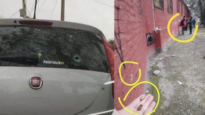 Motochorros iniciaron un tiroteo en la puerta de una escuela