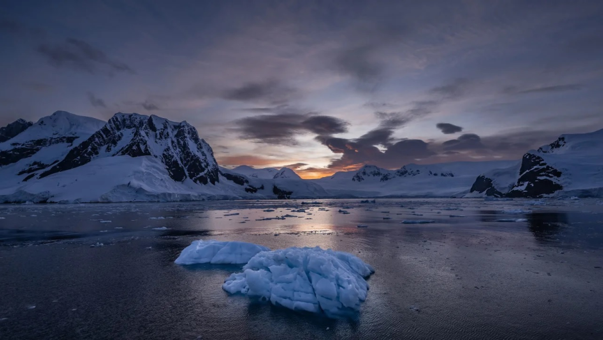 El hielo marino en la Antártida ha caído a niveles sin precedentes para esta época del año.
