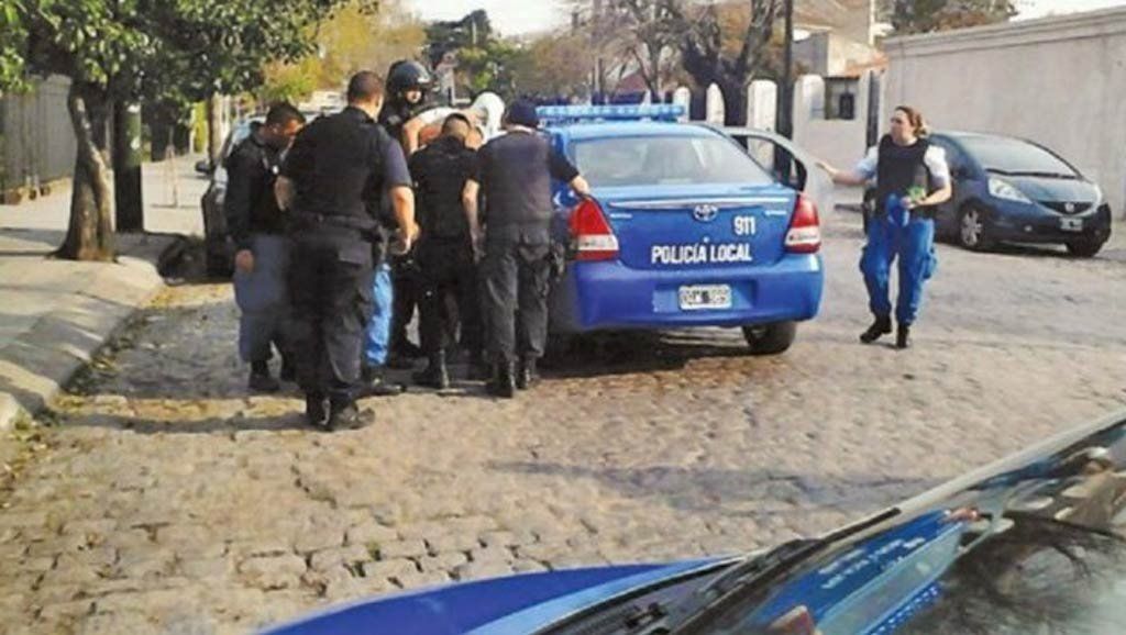 Momento de la detención. Foto: Hoy.