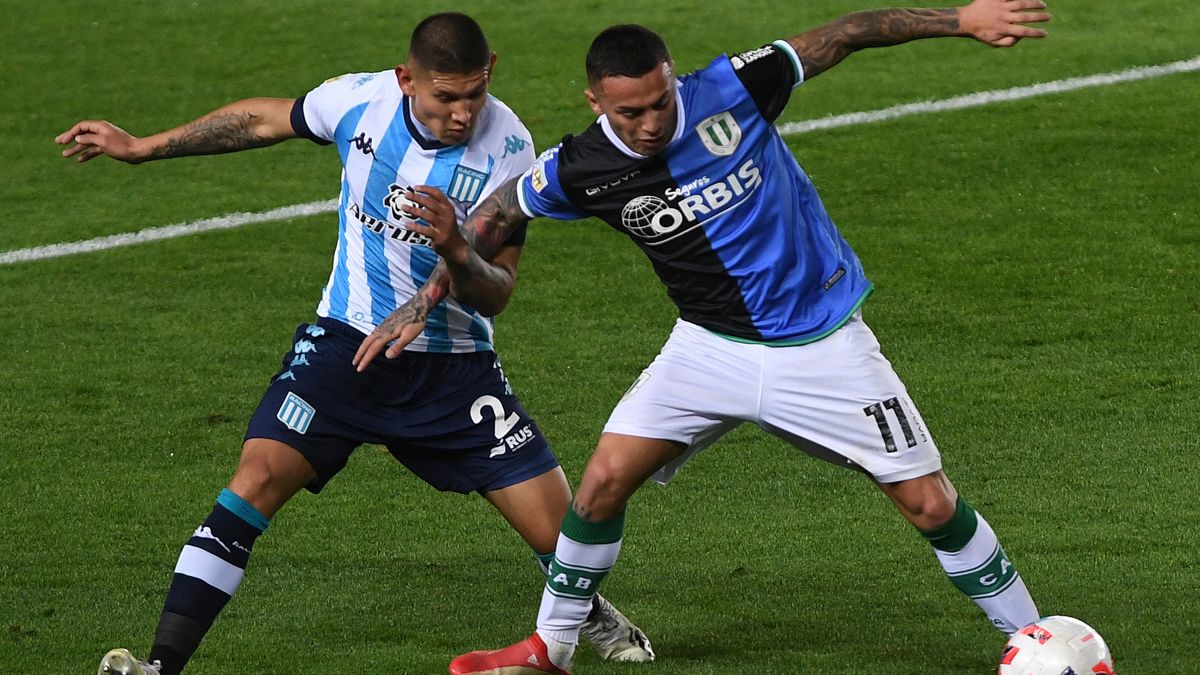 Racing y Banfield empataron 0-0 por la d & eacute; cima fecha de la Liga Profesional de F & uacute; tbol 2021. & nbsp;  (Foto: T & eacute; lam)