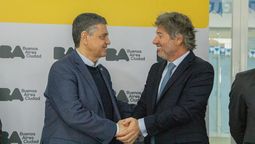 Juan Bautista Mahiques y Jorge Macri.
