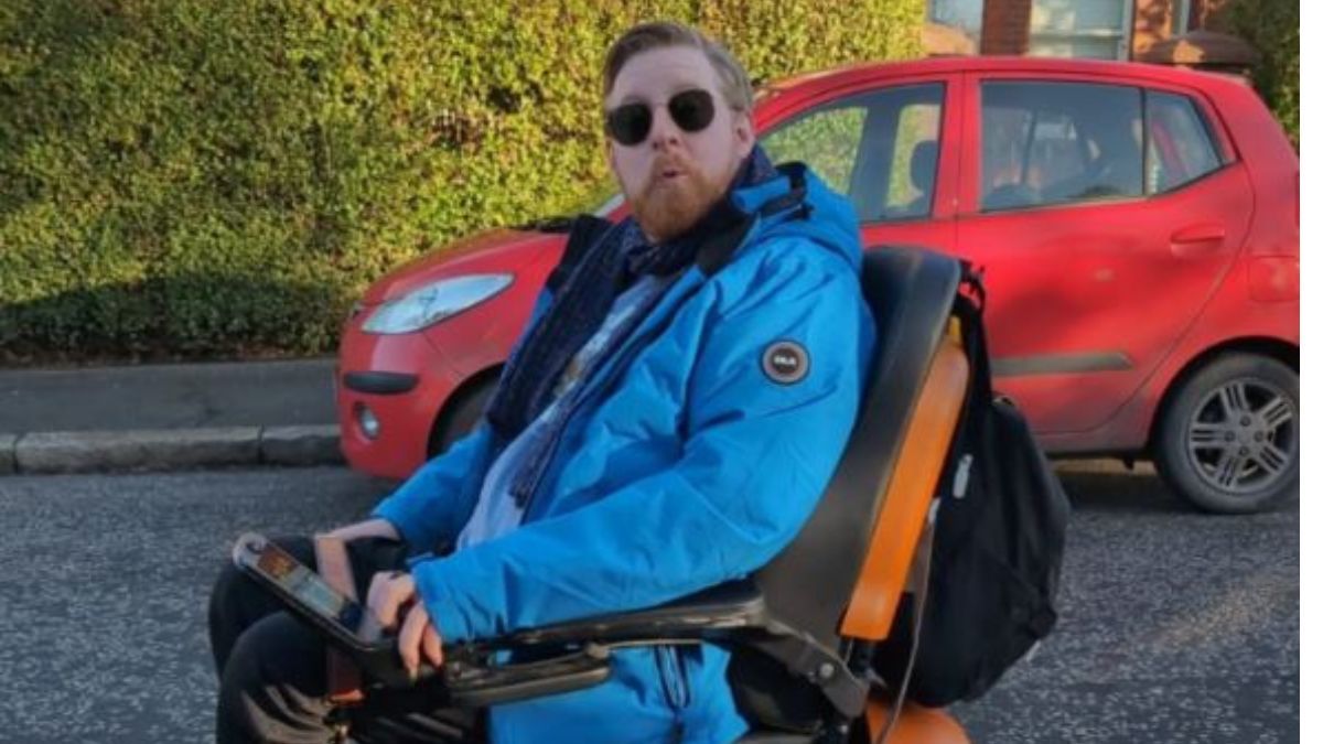 El actor Michael Patrick visibilizó su lucha contra la ELA. El actor Michael Patrick visibilizó su lucha contra la ELA.