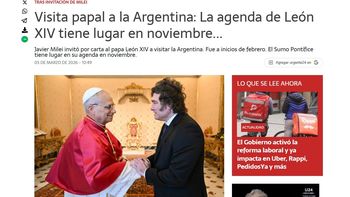 El Papa quiere venir en la 1ra. quincena de noviembre pero... Ay Bertie