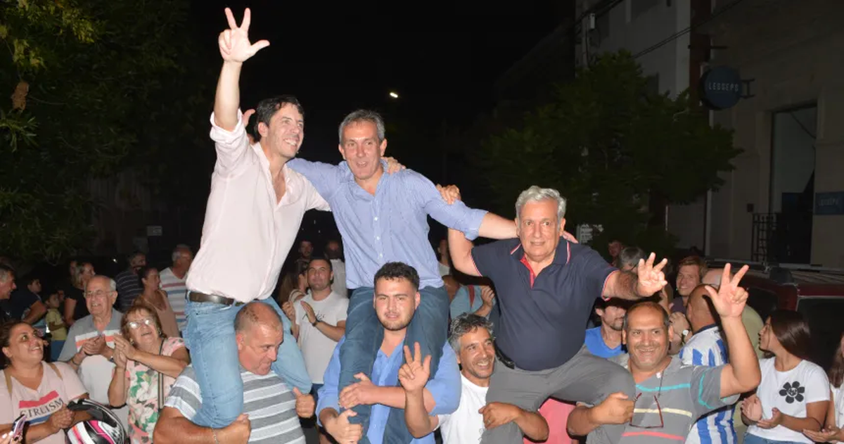 Festejo de un triunfo, ahora al 14/05 para conocer la verdad.