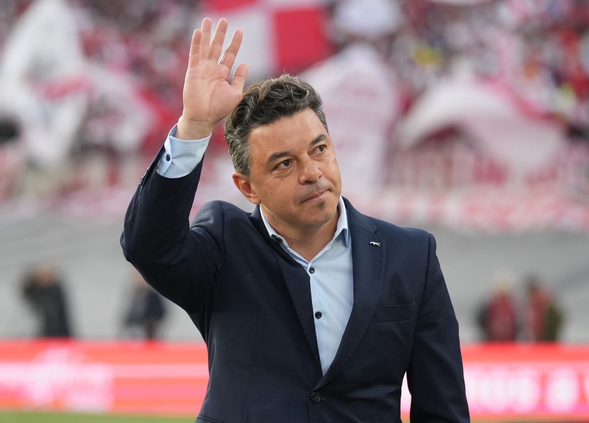 Marcelo Gallardo y sus dudas para jugar ante Boca.
