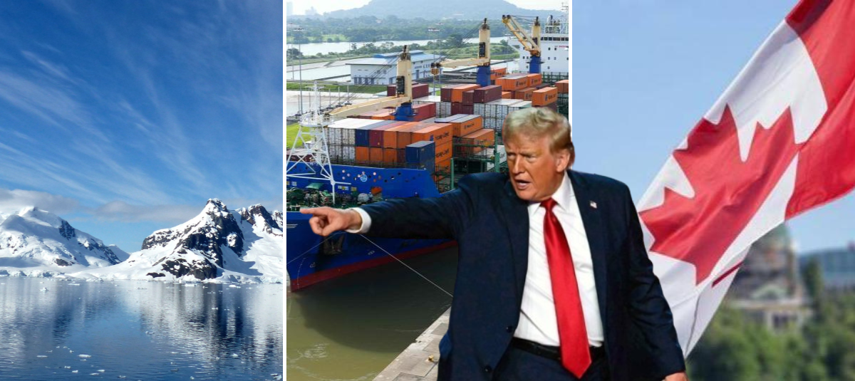 Donald Trump exhibe una preocupante agenda expansionista. Donald Trump exhibe una preocupante agenda expansionista.