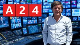 A24 crece en silencio y ya incomoda a TN y C5N. ¿Qué hay detrás del canal que ahora impulsa Gustavo Scaglione? El rating no cuenta toda la historia. A24 crece en silencio y ya incomoda a TN y C5N. ¿Qué hay detrás del canal que ahora impulsa Gustavo Scaglione? El rating no cuenta toda la historia.